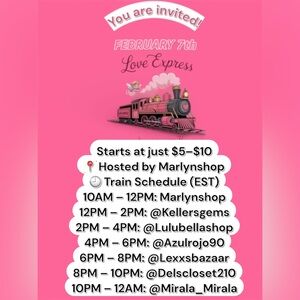 LOVE EXPRESS TRAIN SHOW FEB 7